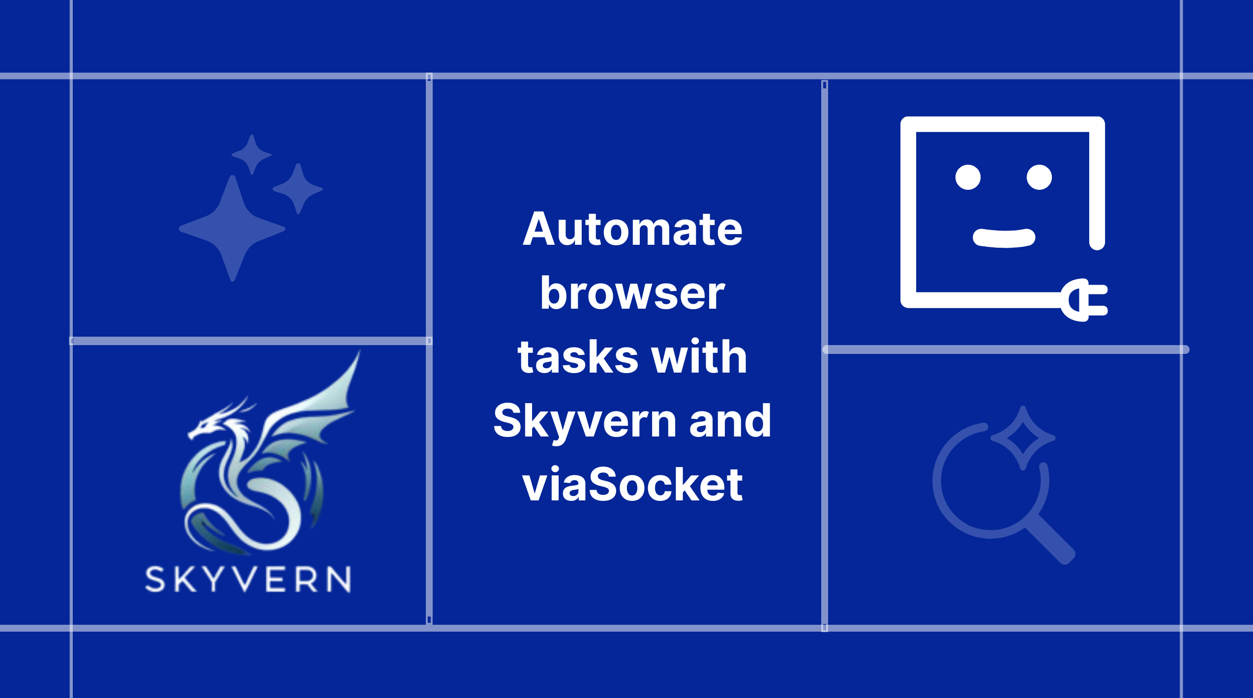 Automate browser tasks with Skyvern and viaSocket