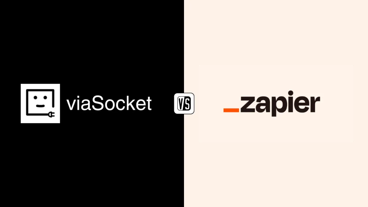 viaSocket vs Zapier